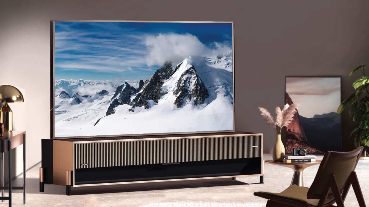 Rollable Laser TV: Hisense unveils 110 TV with 10,000 nits brightness and 40,000 backlighting zones